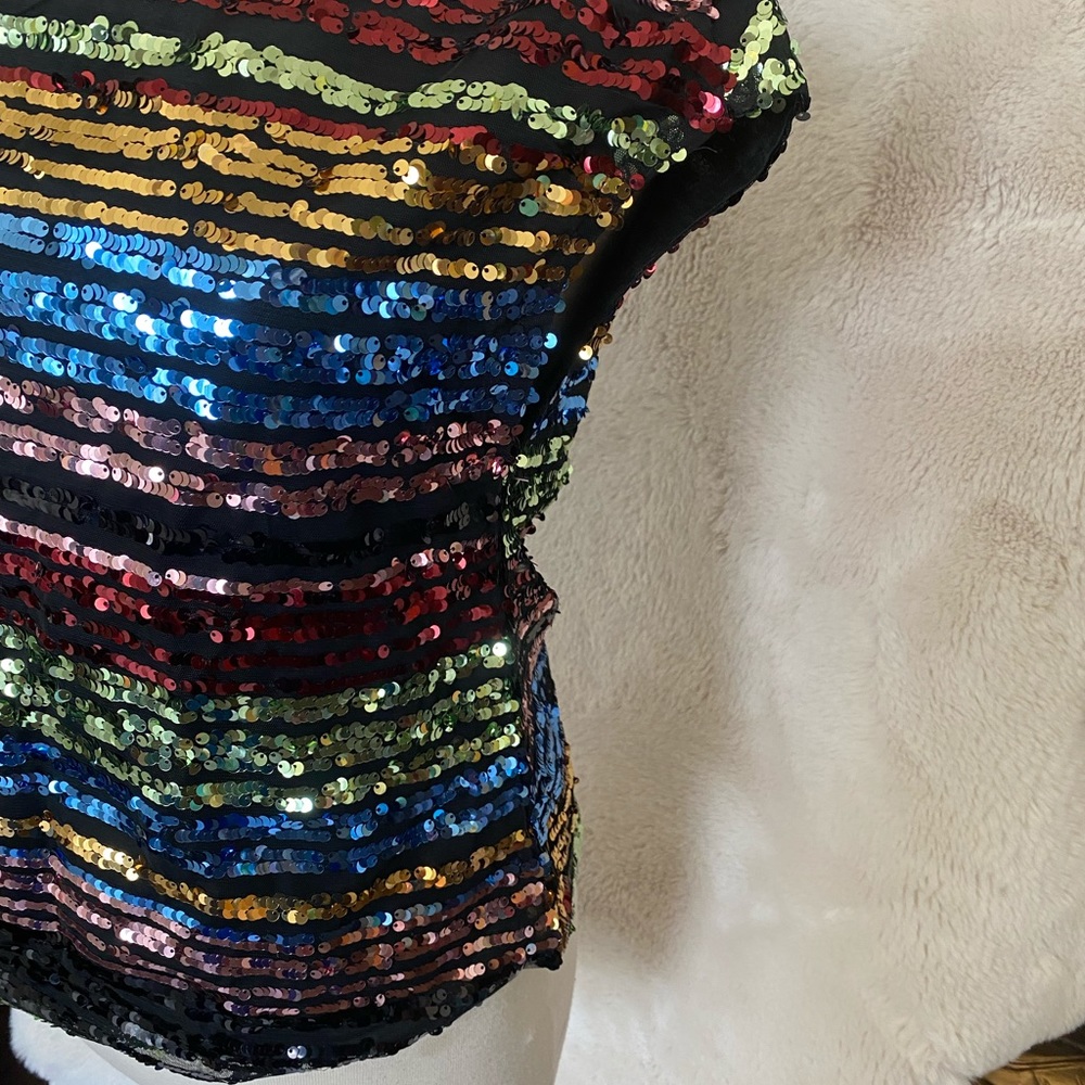 Multicolor Top In Sequence M - image 4